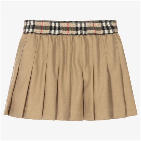 burberry checked skirt|Burberry skirt baby girl.